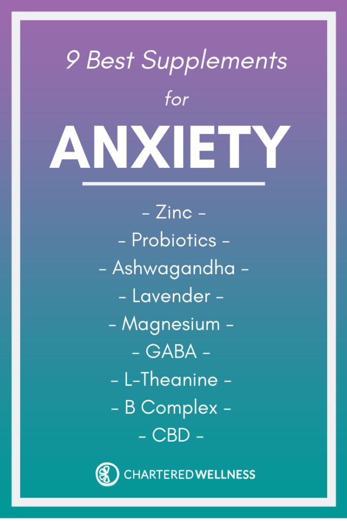 The Best Natural Supplements for Anxiety by Chartered Wellness
